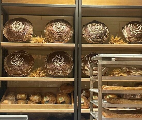 bread at the bakery