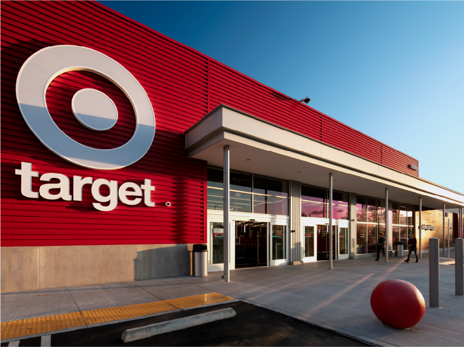 Target's entrance