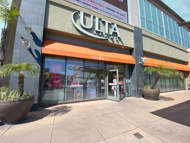 Ulta's storefront