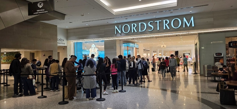 people waiting in line