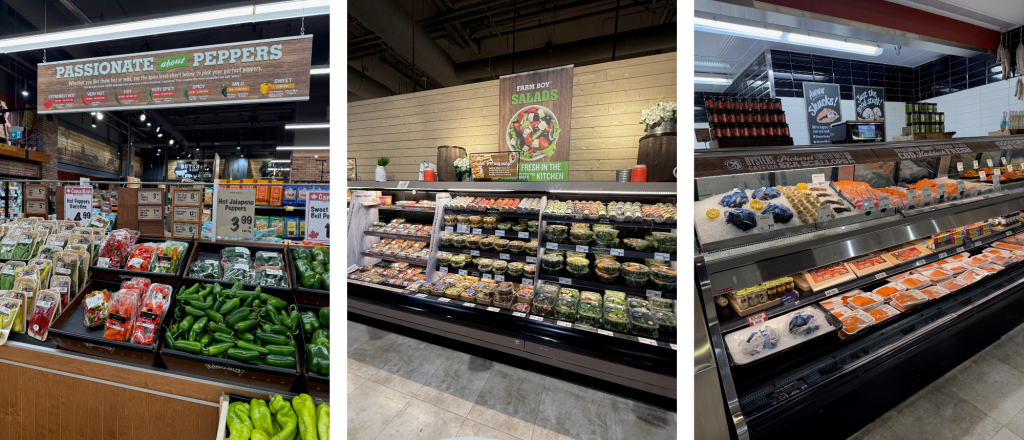 fresh food displays