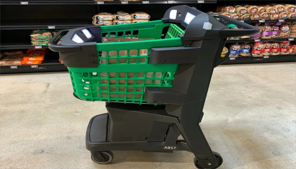 a shopping cart