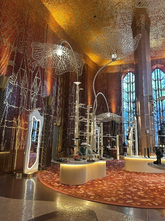 a department store showroom