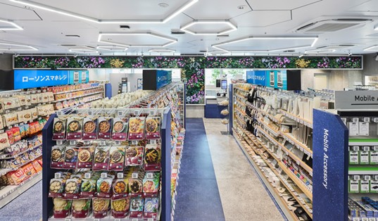 inside of a convenience store