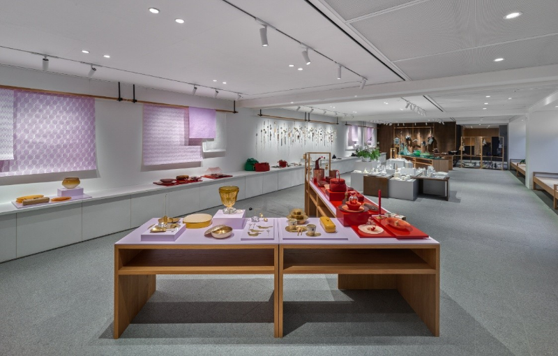 tables displaying products