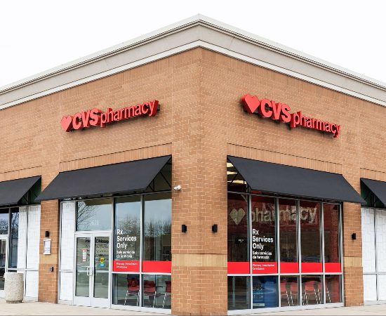 the exterior of a CVS
